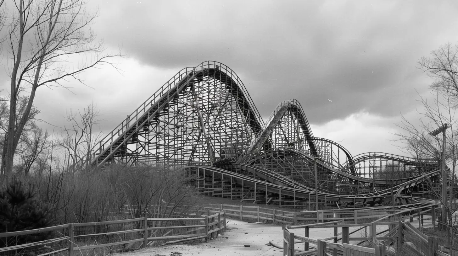 Kings Islands Son Of Beast Wooden Coaster
