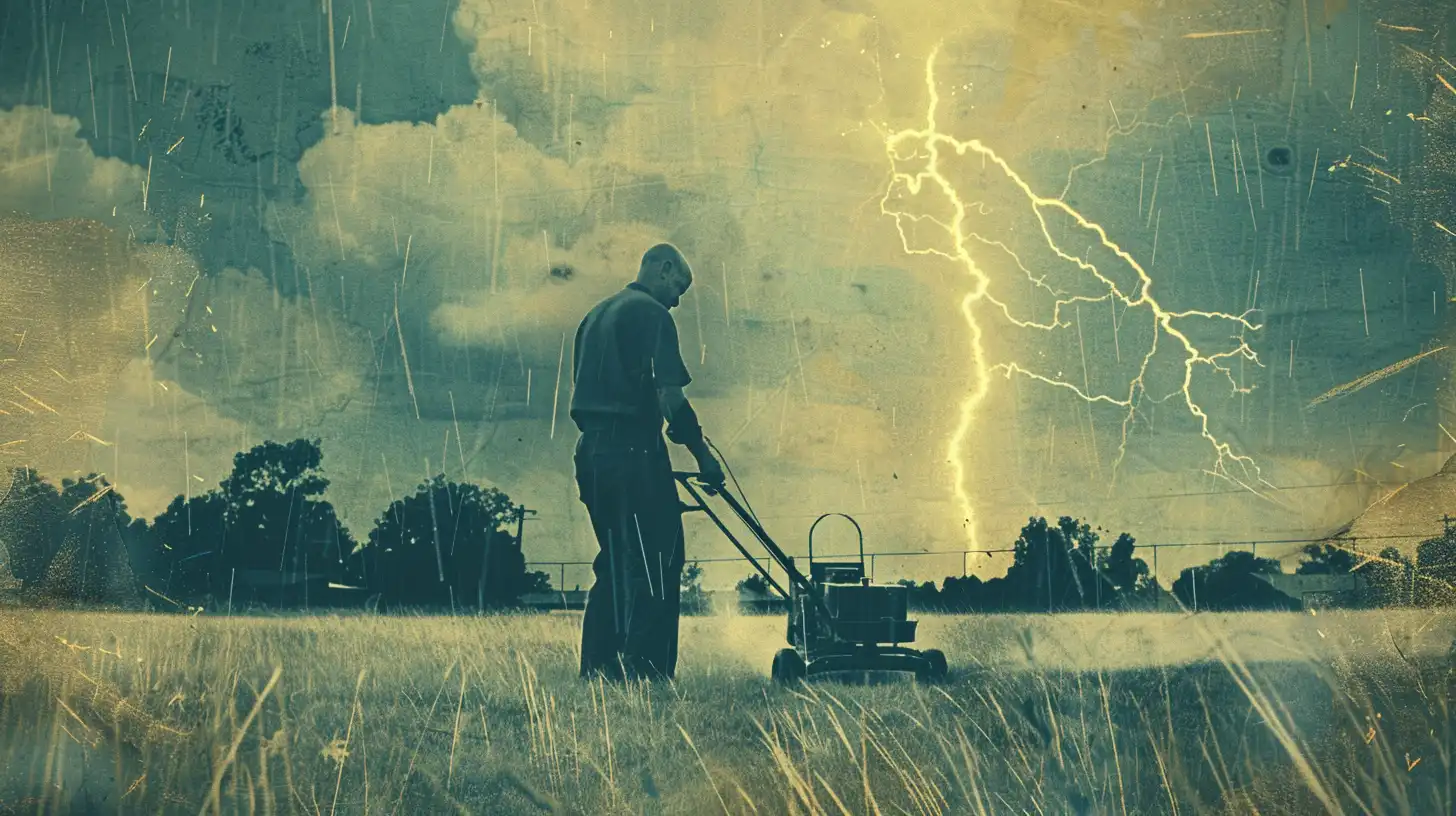 © History Oasis Melvin Roberts Being Hit By Lightning