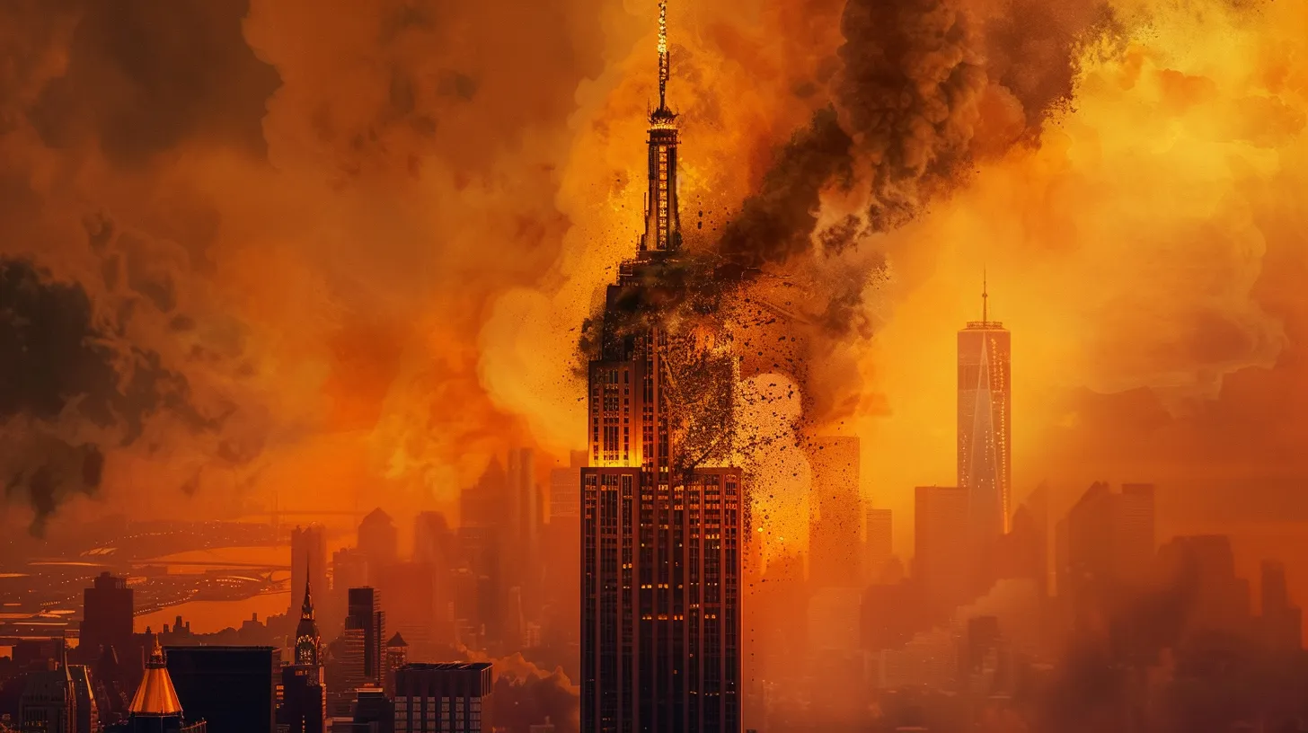 © History Oasis The Empire State Building Hole In The Building