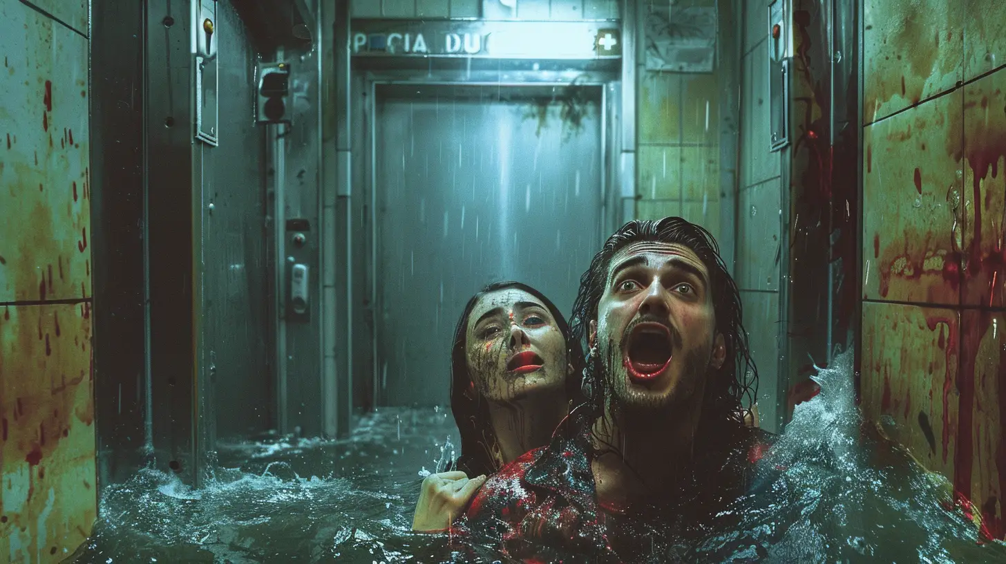 © History Oasis Israeli Couple A Flooded Elevator