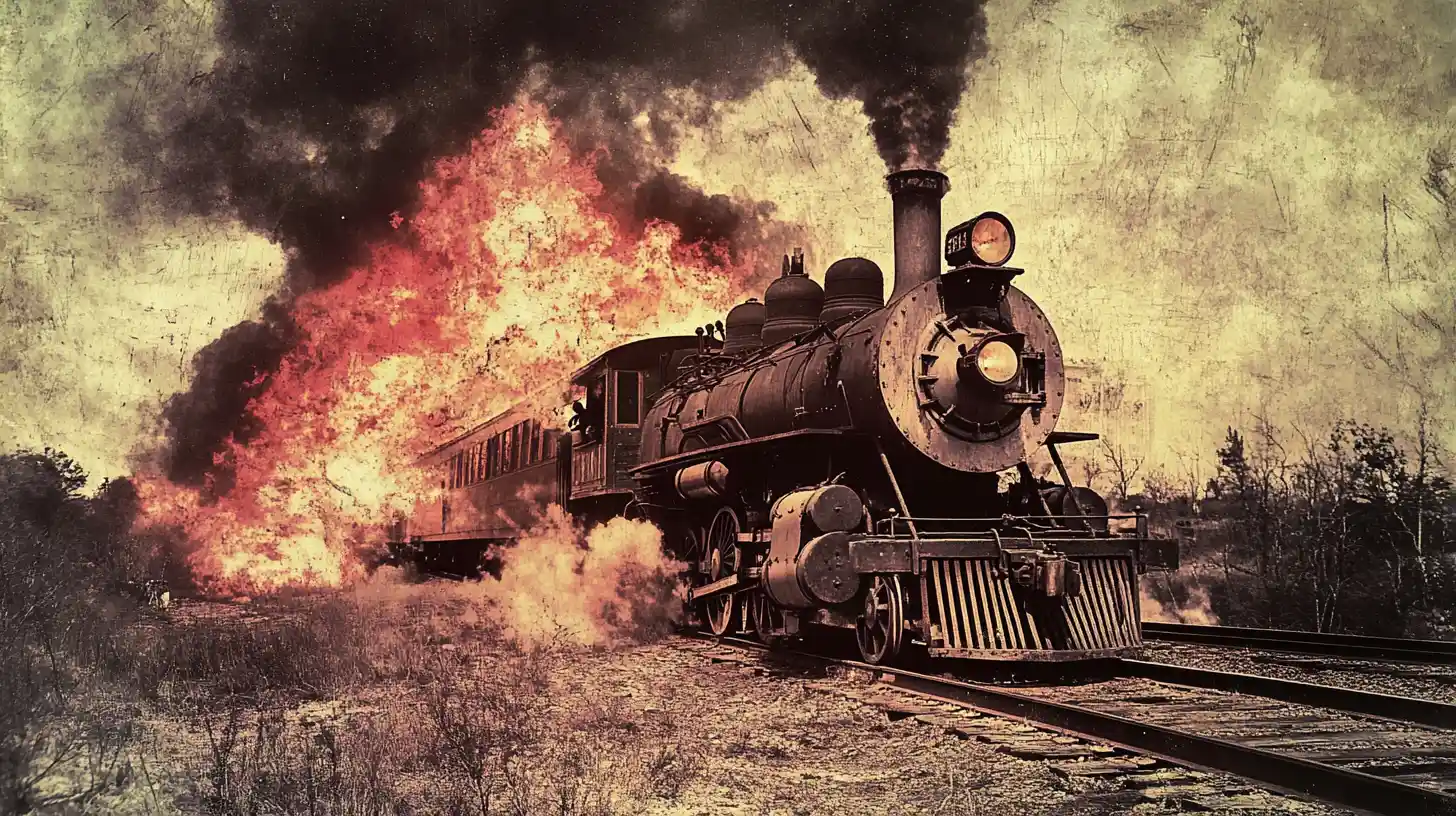 The Poteau Train Robbery