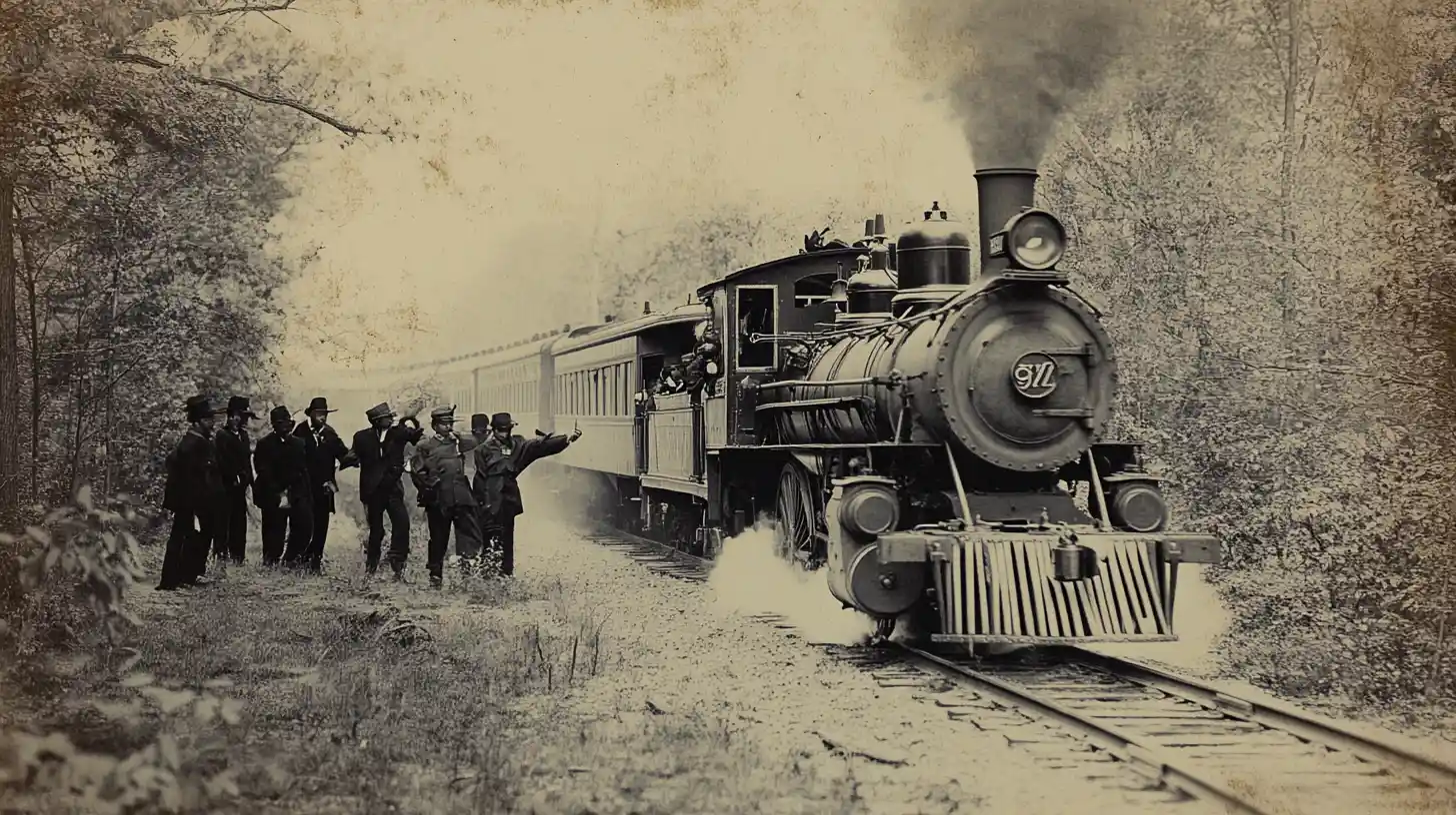 The Blue Cut Train Robbery