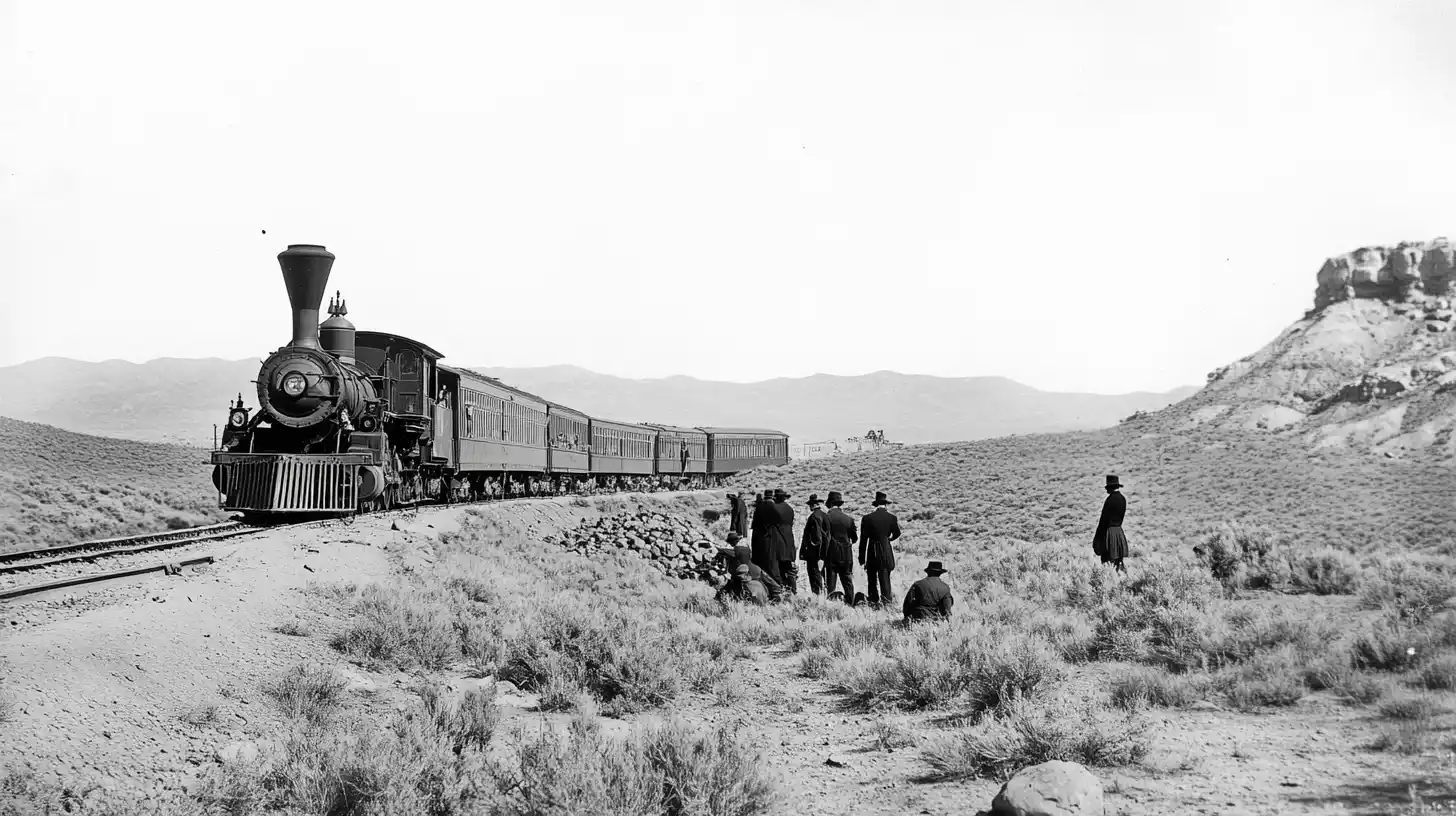 The First Transcontinental Railroad Robbery
