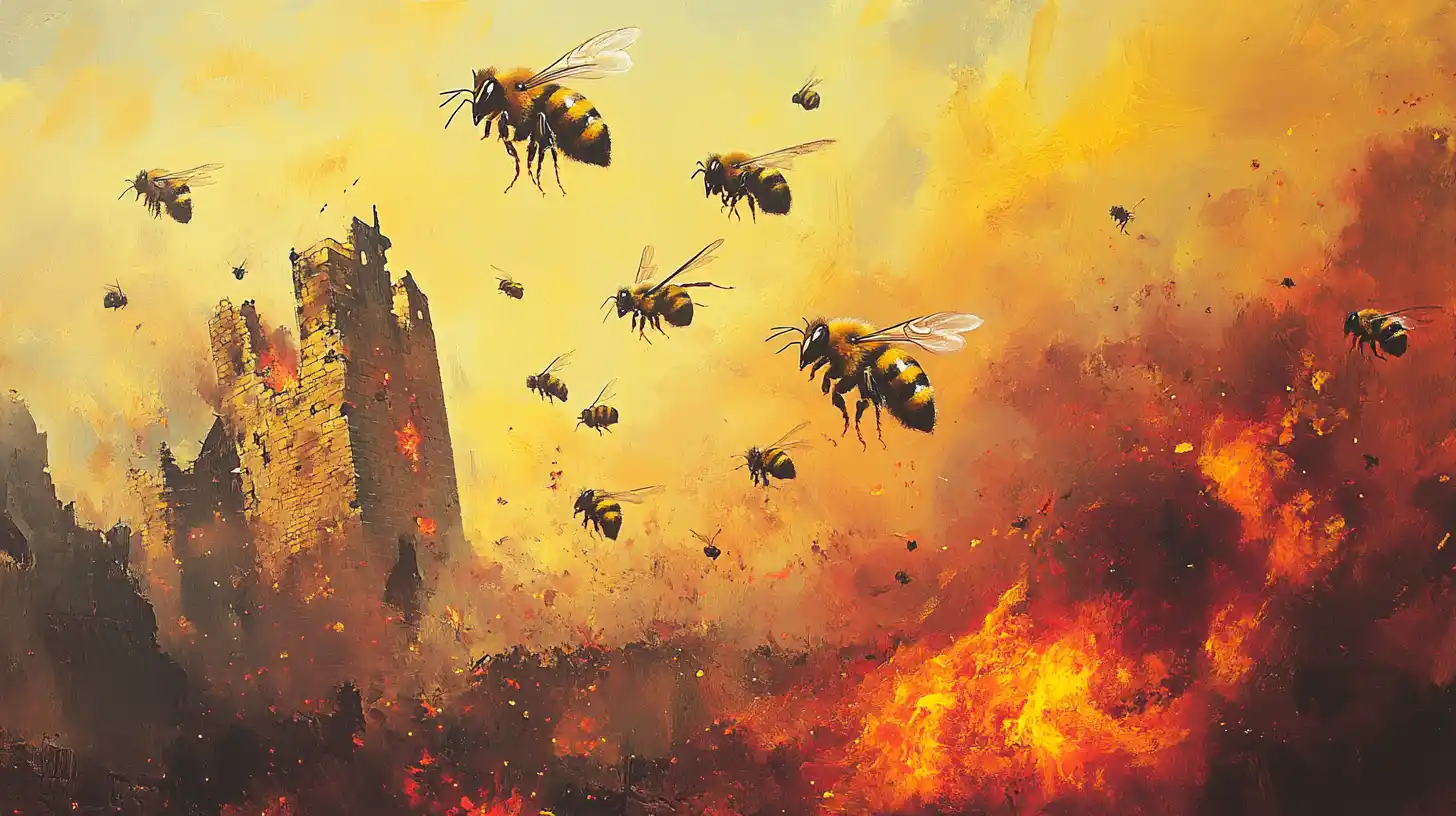 © History Oasis Bees As Weapons In Medieval Siege Warfare