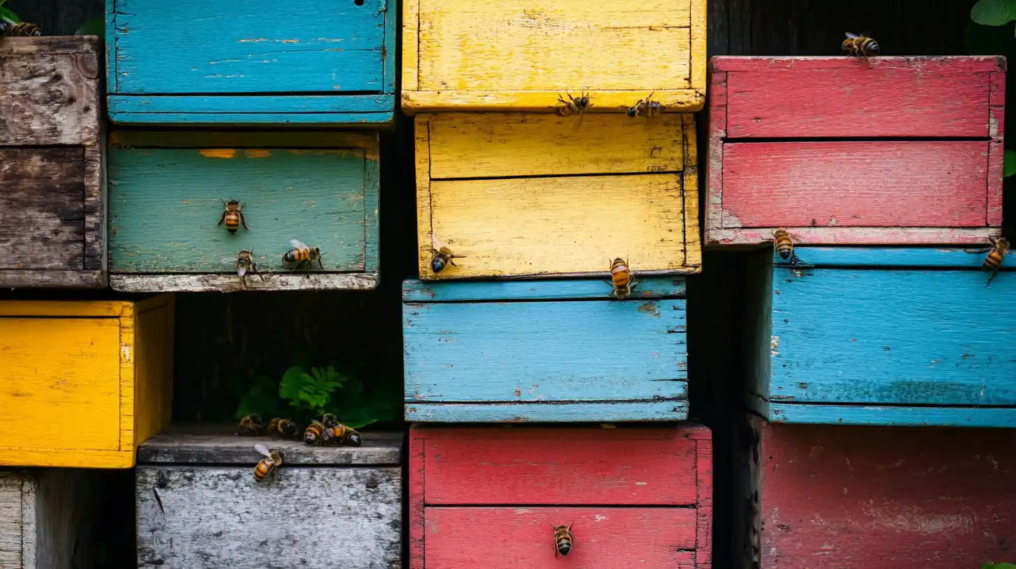 © History Oasis Bee Boxes Beekeepers Colonial America