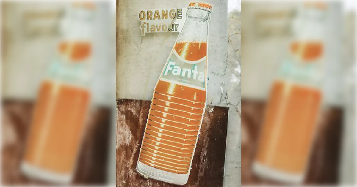 The Coca-Cola Company Old Fanta Poster