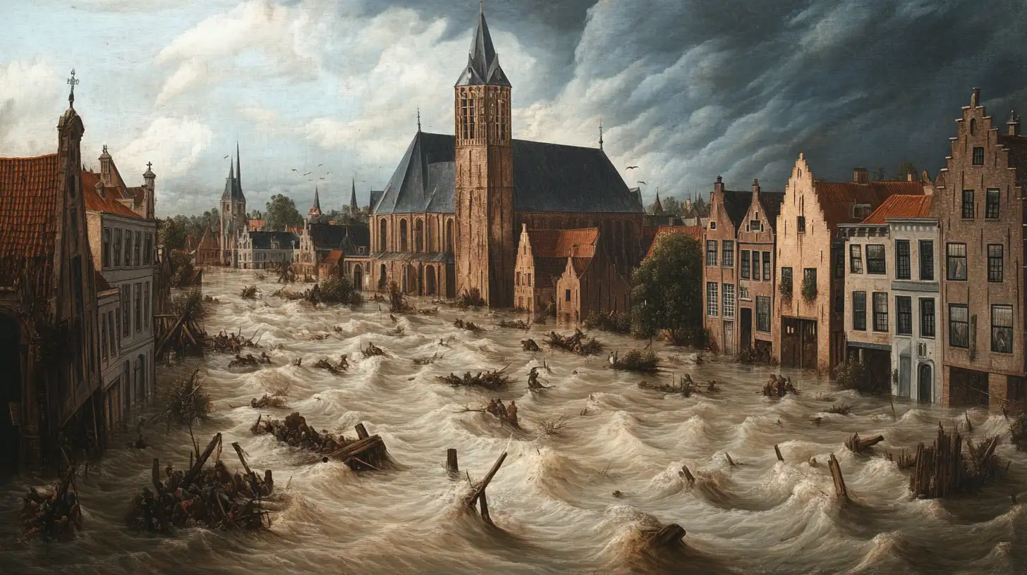 © History Oasis St. Felixs Flood Of 1530