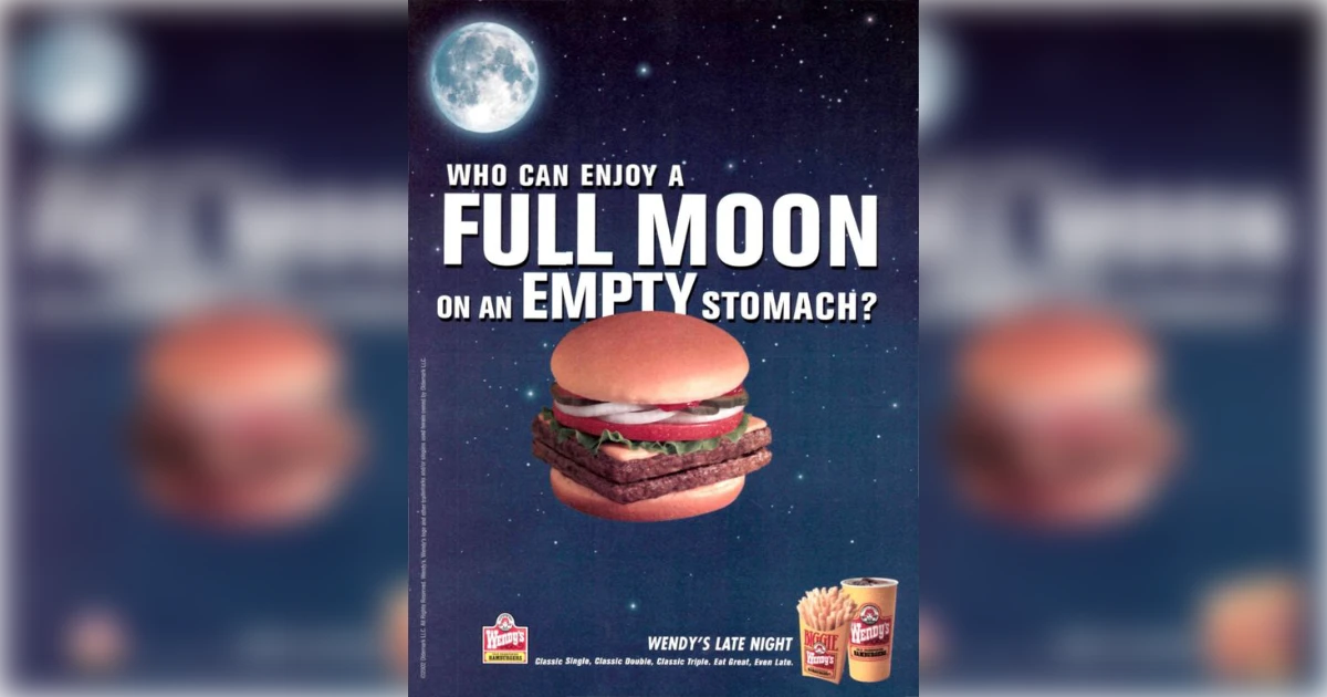 Wendy's Wendy 27s Vintage Ad