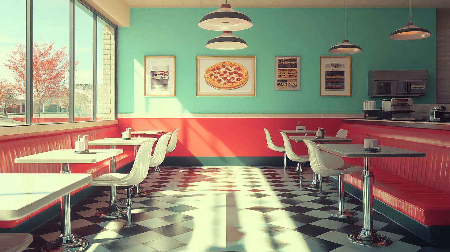 © History Oasis Shakeys Pizza Parlor 1950s