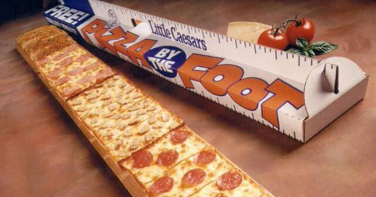 Little Caesars Little Ceasars Vintage Ad