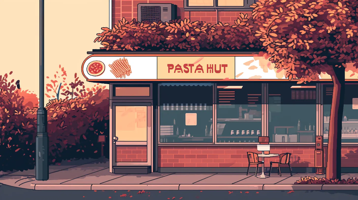 © History Oasis A Restaurant It Says PASTA HUT