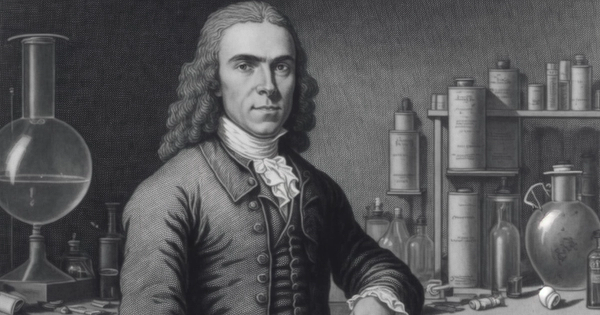 © History Oasis Joseph Priestley In A Lab