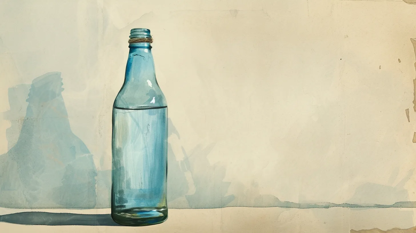 A Bottle Of Cabonated Water