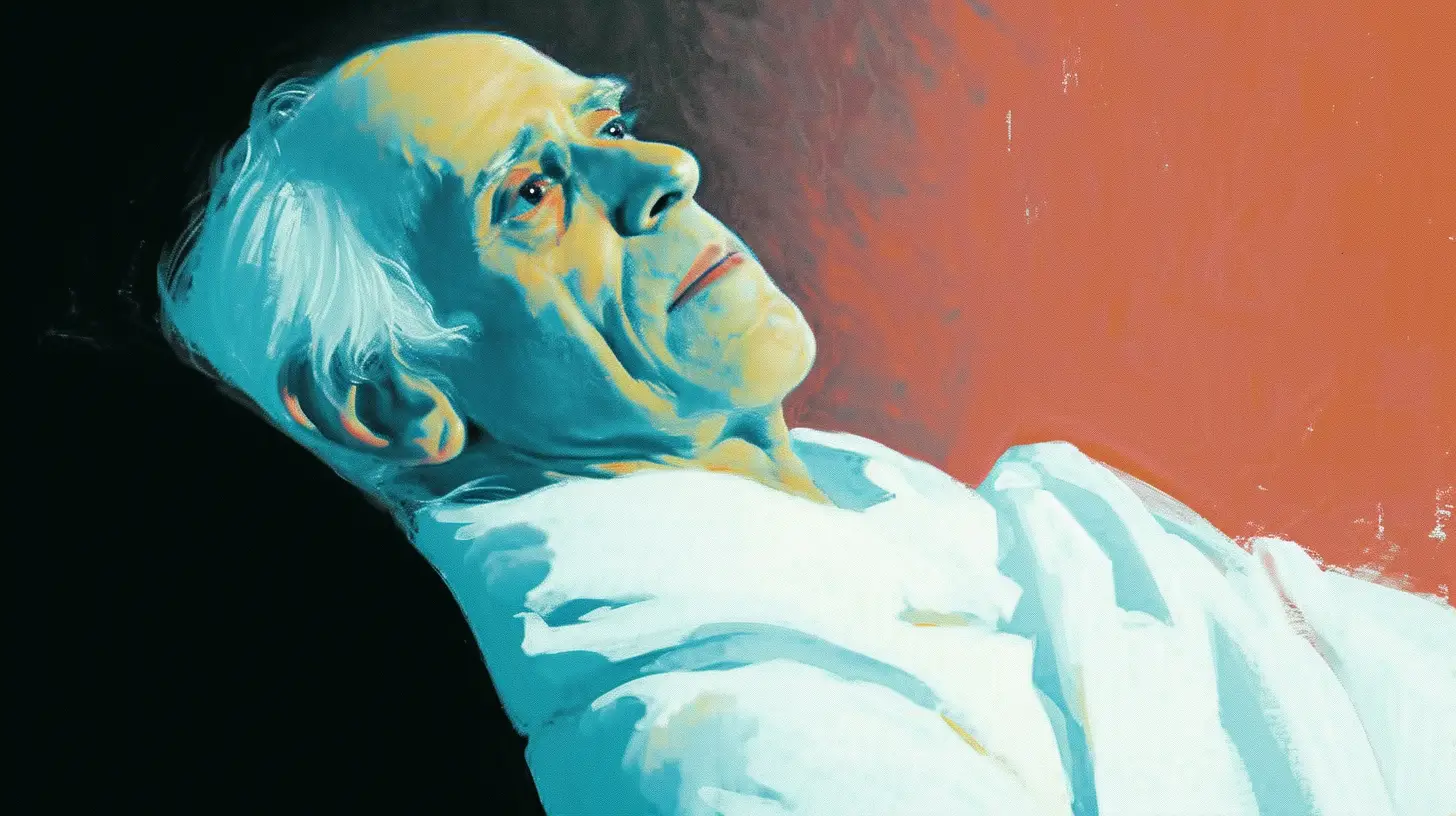 As An Old Man On His Death Bed
