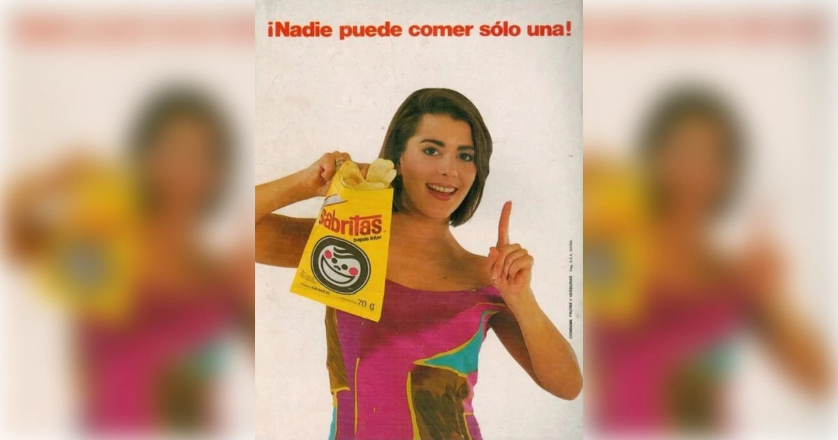 Sabritas Vintage Ad Mexico