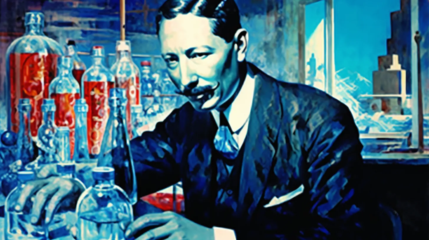 Caleb Bradham Inventing Pepsi 3D