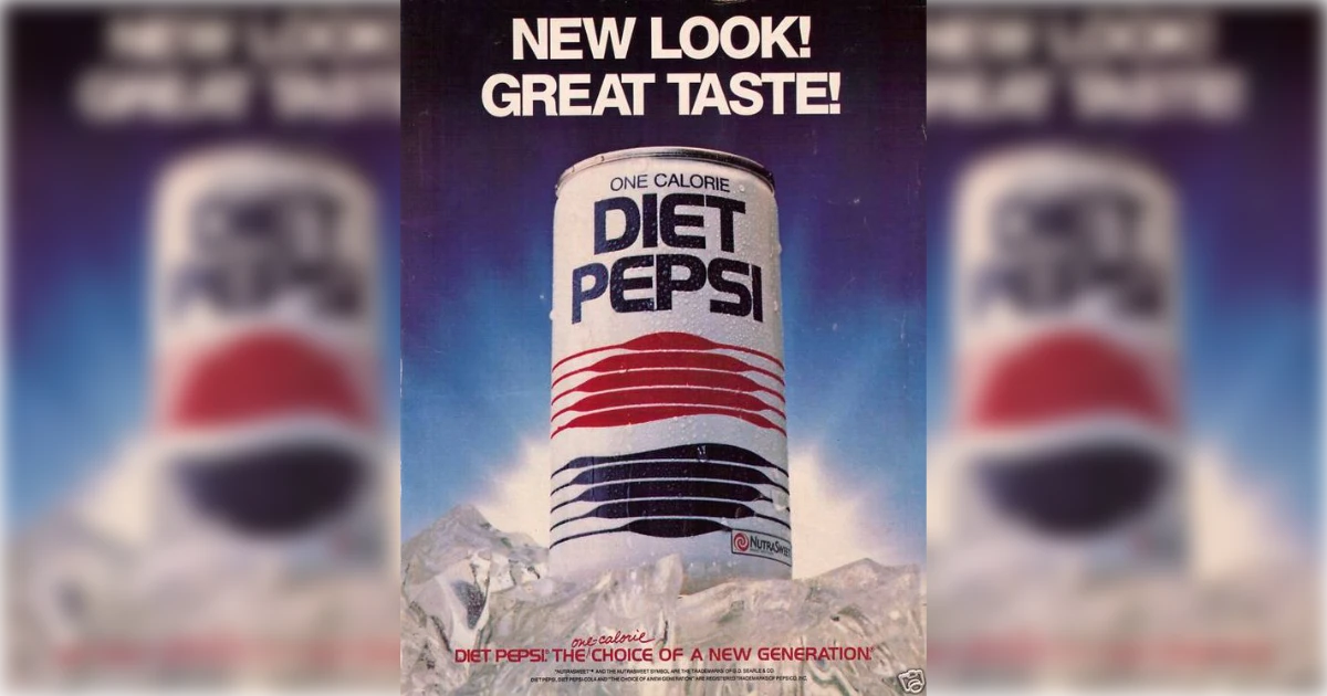 Diet Pepsi 20 New Look