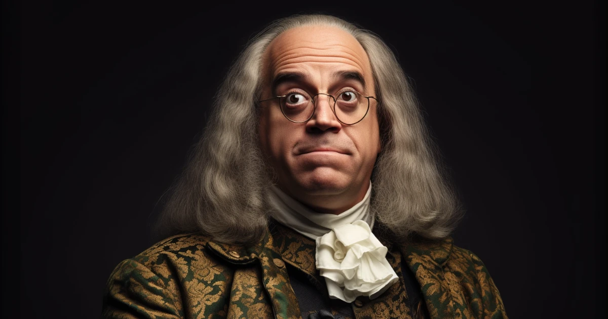 Benjamin Franklin 20 Humorist