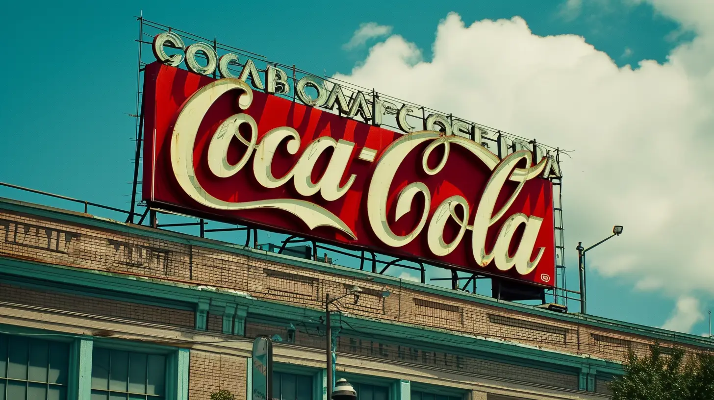 A Building In Atlanta That Says COCA COLA