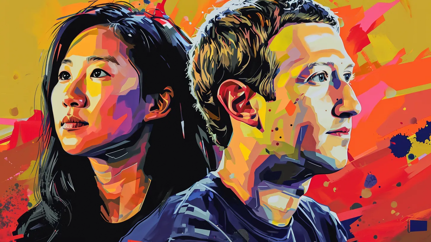 Mark Zuckerberg And His Asian Wife