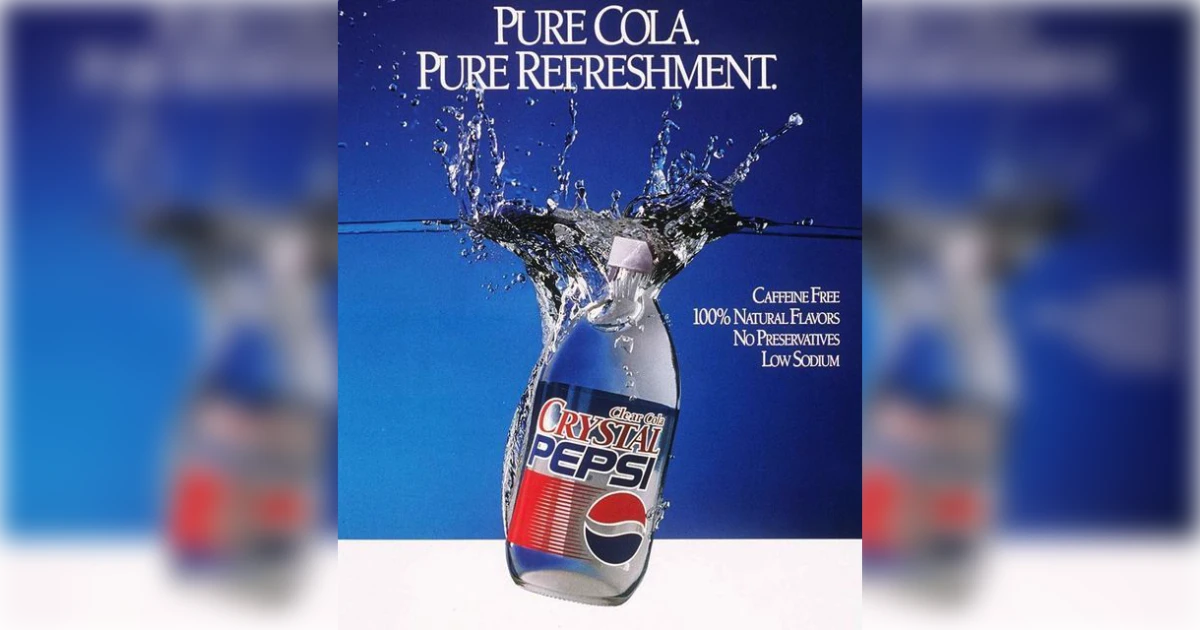 PepsiCo Crystal Pepsi