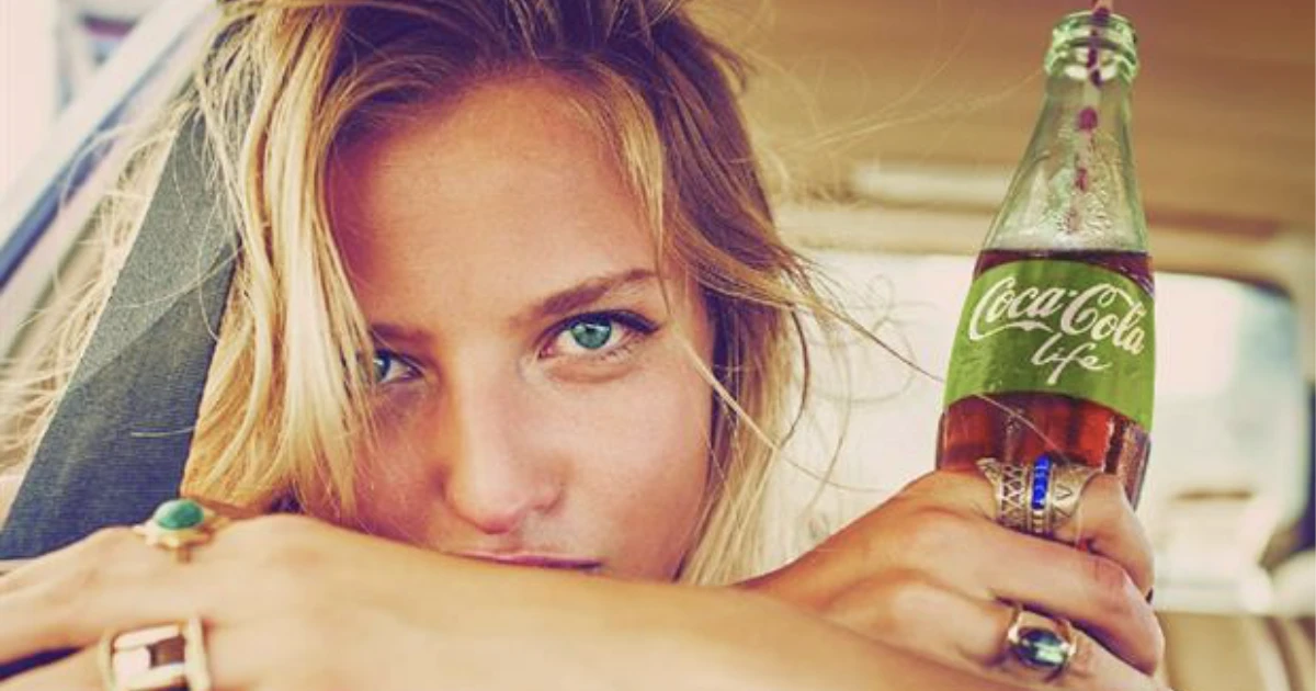 The Coca-Cola Company Coca Cola Life Ad 20 Girl