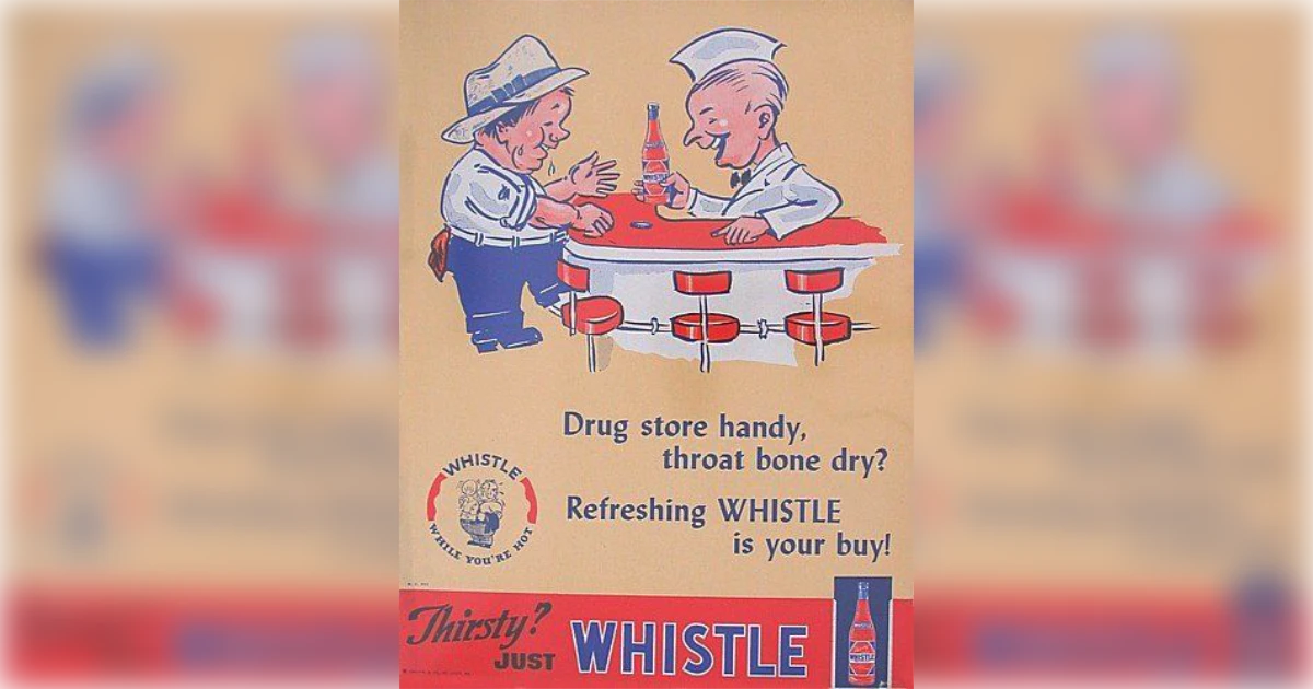Whistle Soda Whistle Ad