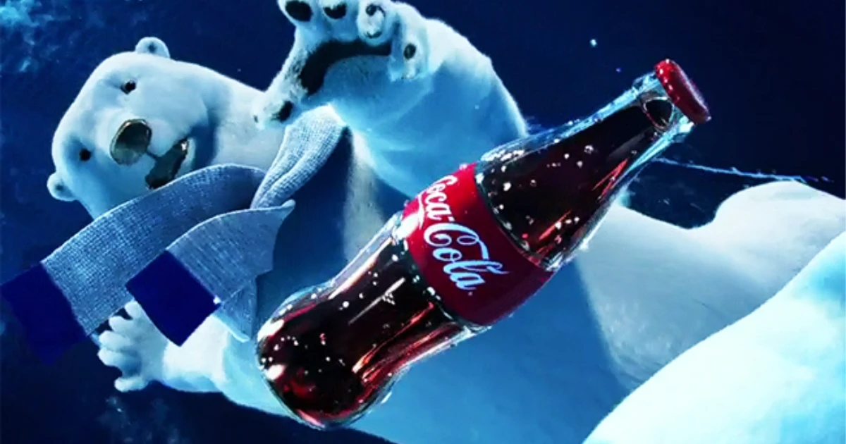 Polar Bear Losing His Coke