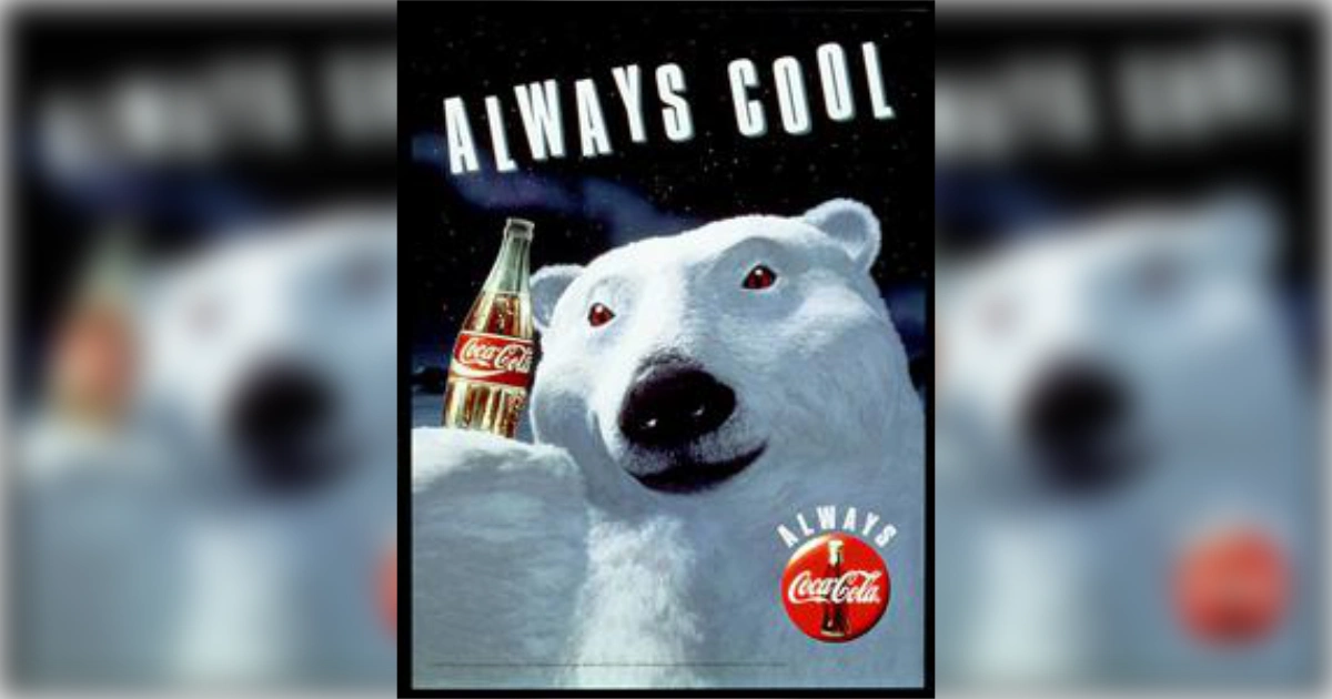 Original Coca Cola Polar Bear Ad