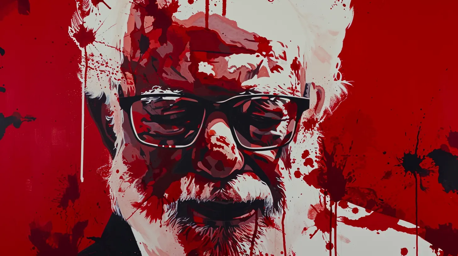 COLONEL SANDERS Doused In Blood
