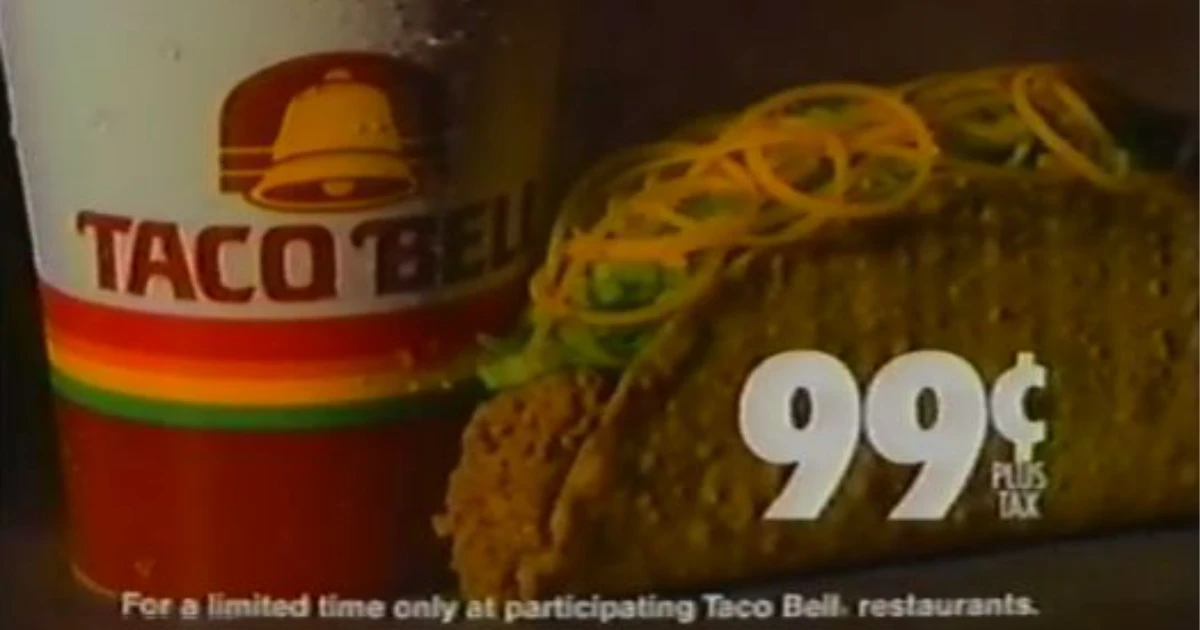 Taco Bell Taco Bell 2099 Cents