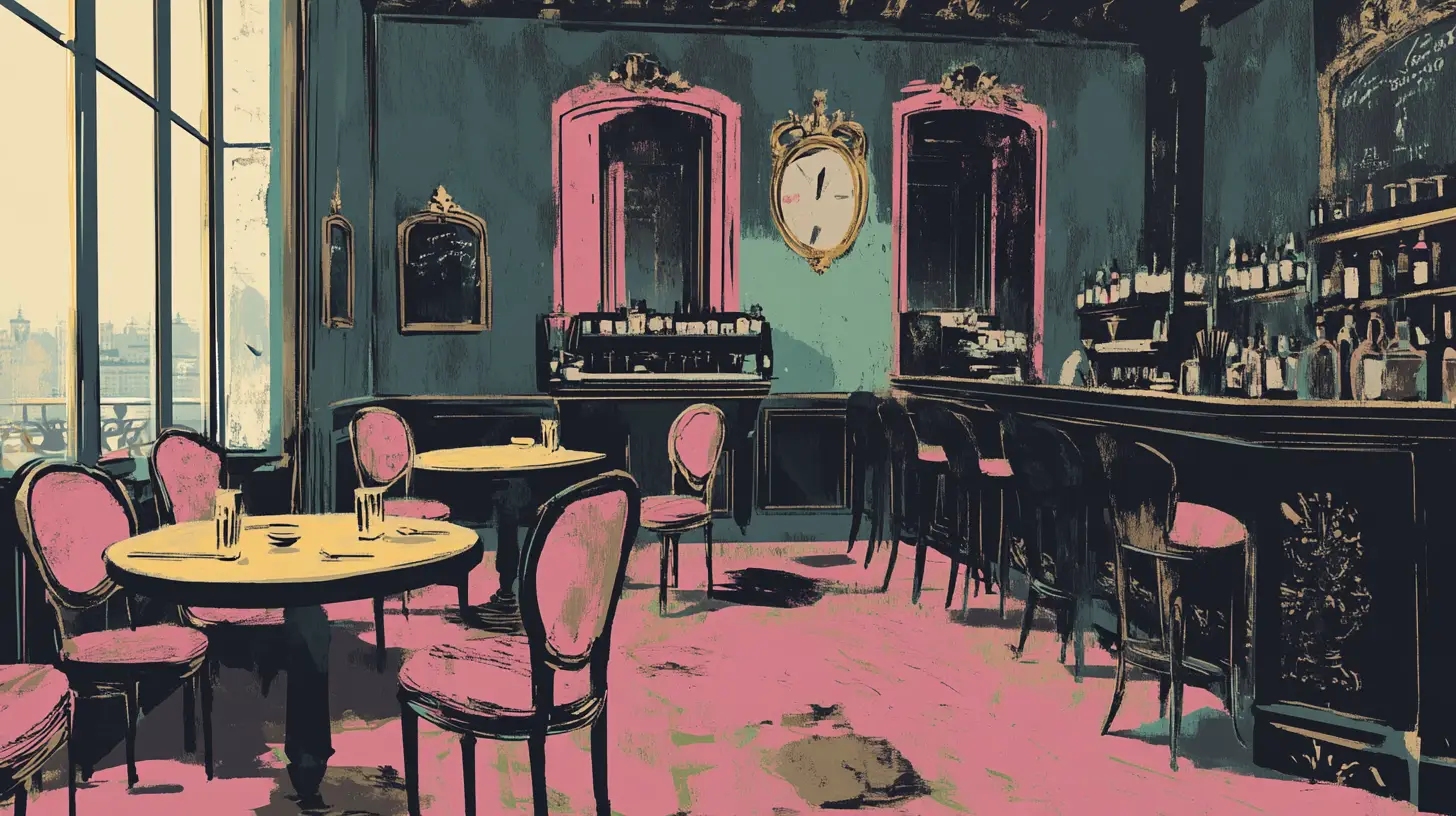 © History Oasis A Paris Cafe 1700s