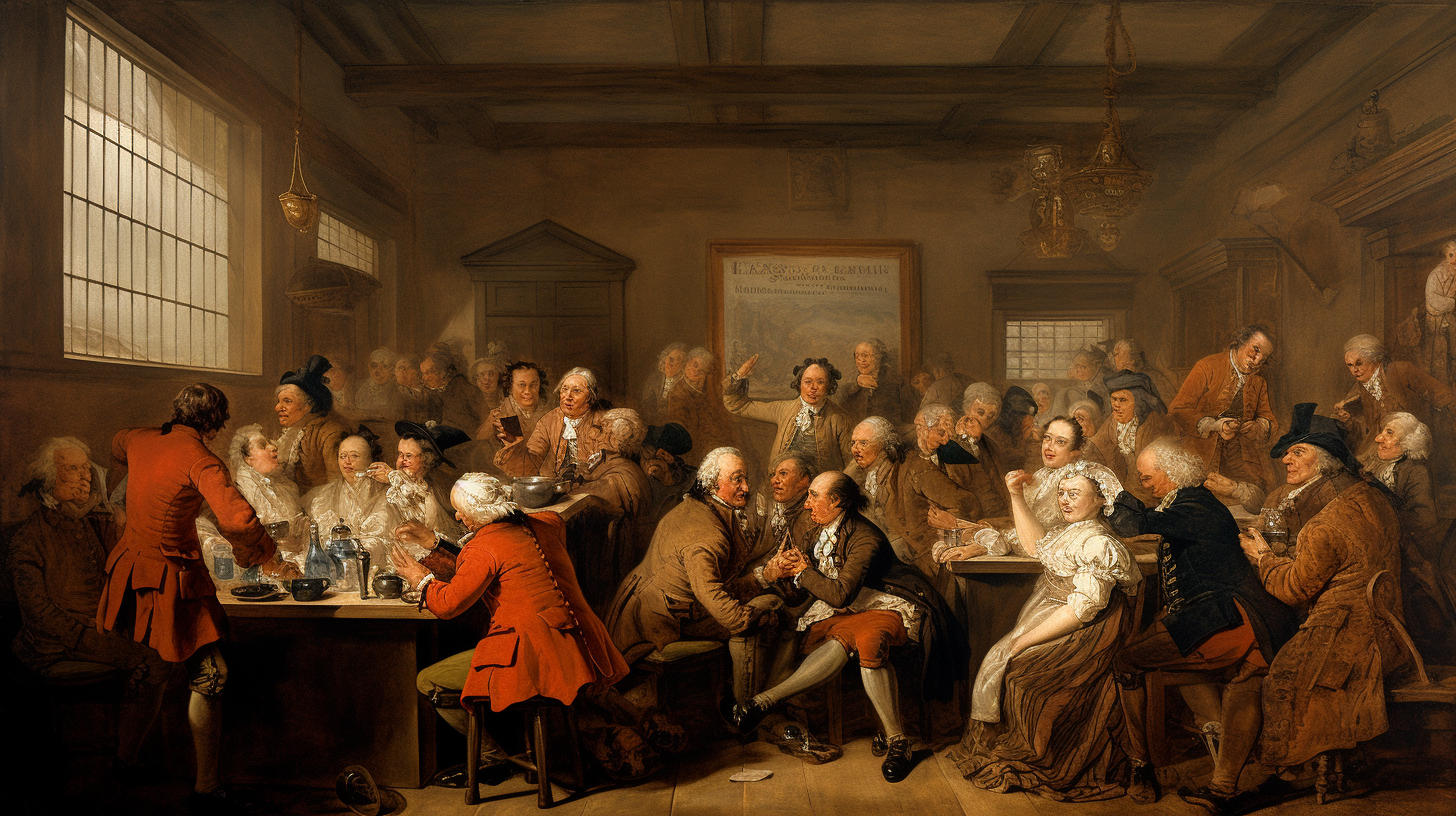 © History Oasis 18th Century Coffeehouse 20 Debate