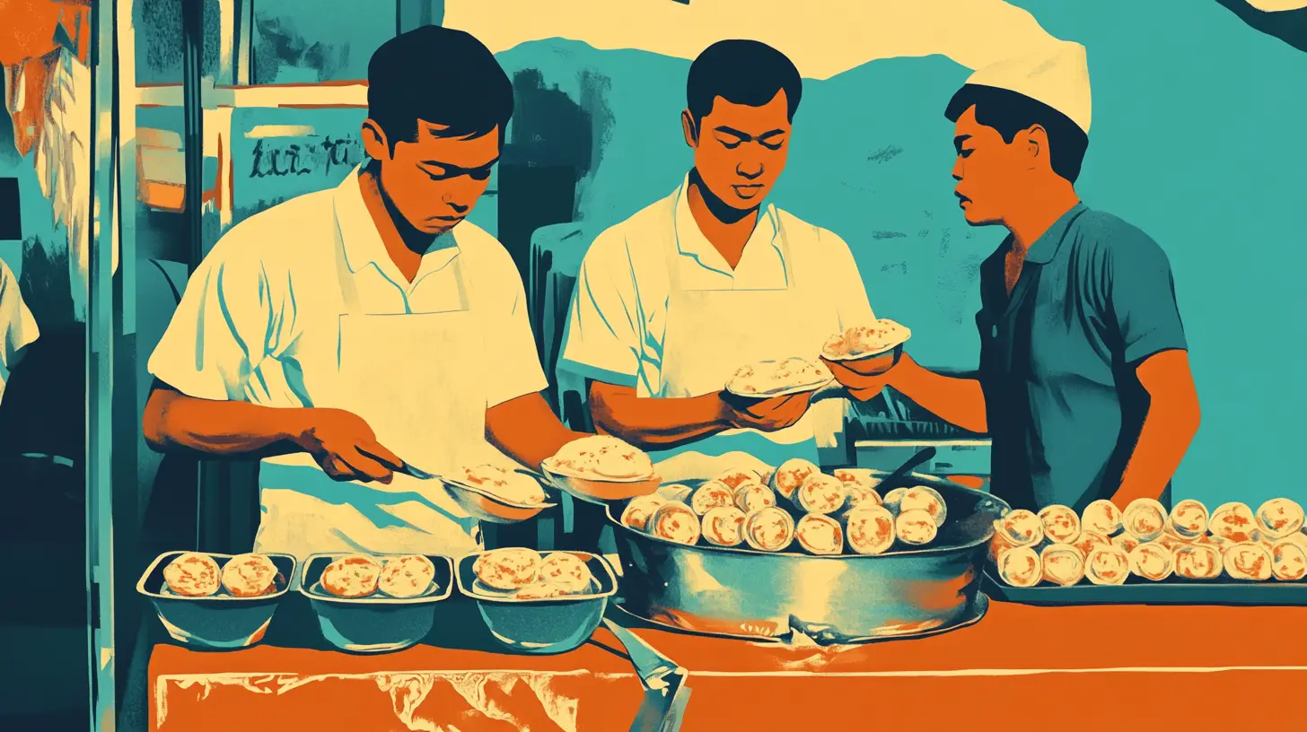 © History Oasis Balut Street Vendors