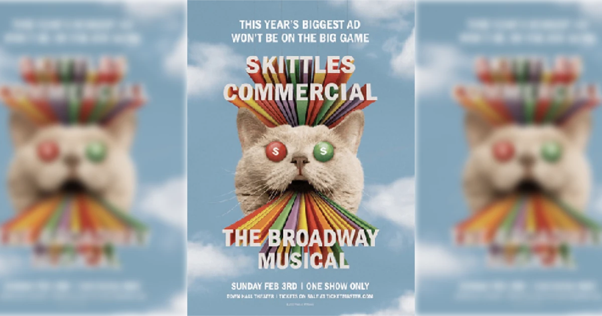 Skittles Skittles Commerical Broadway
