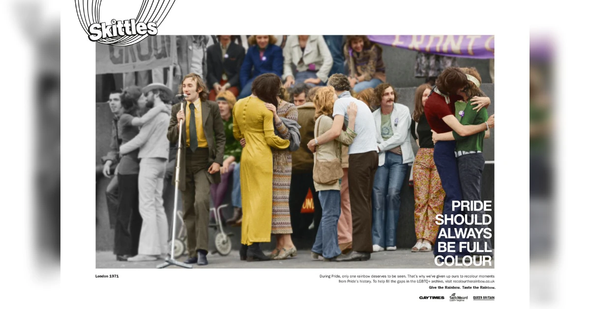 Skittles Colour Ad