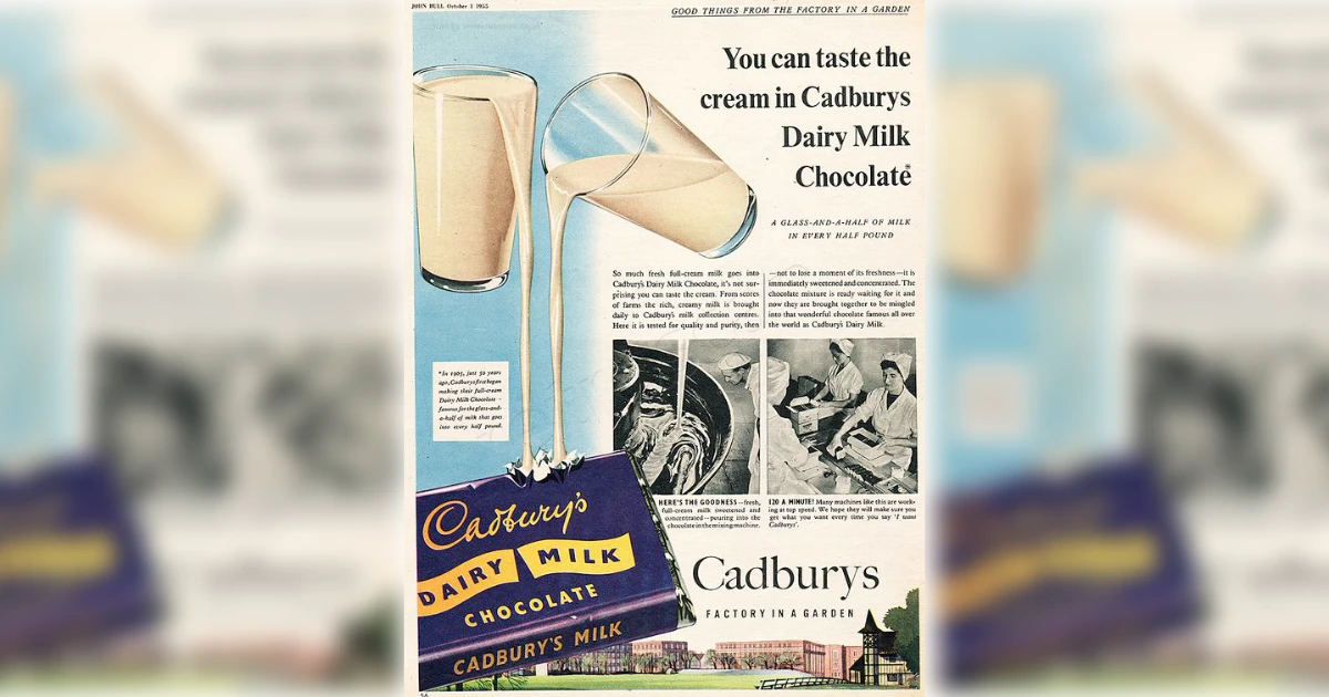 Cadbury Vintage Ad