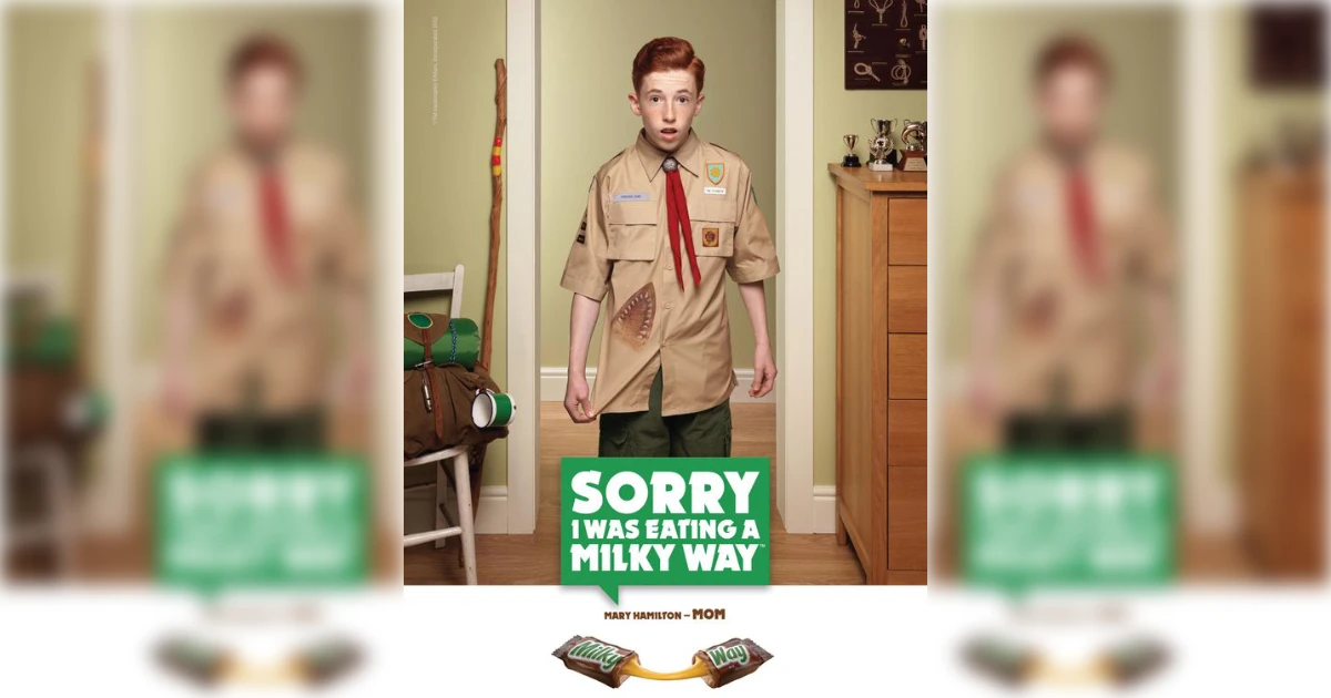 Milky Way Milky Way Ad 20 Sorry I Was Eating A Milky Way