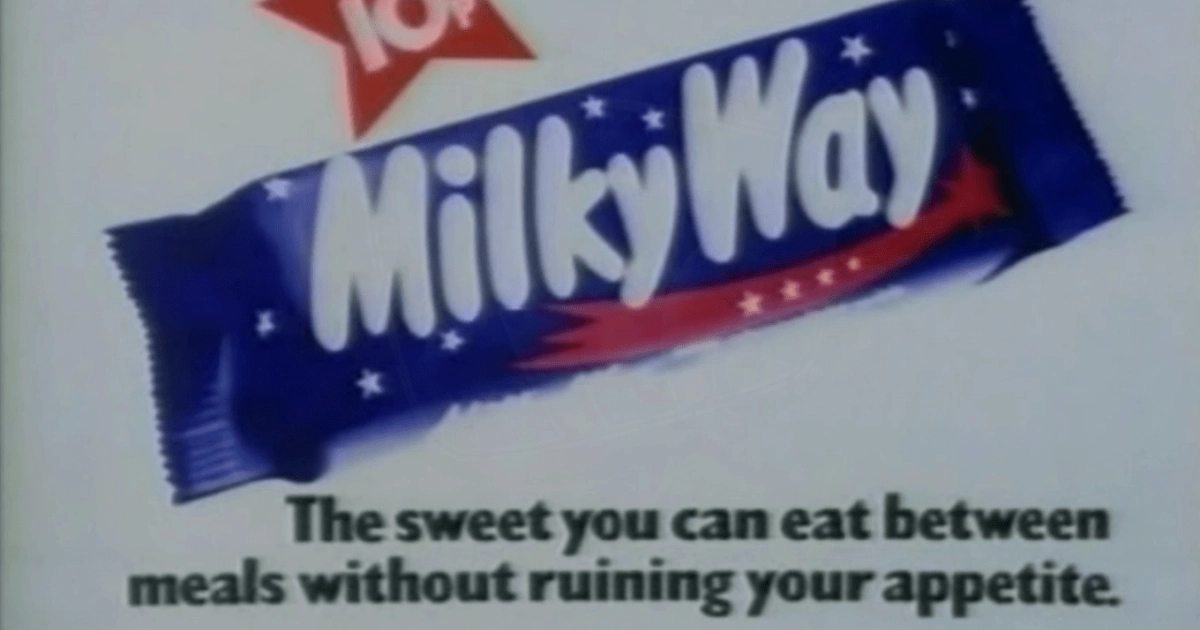 Milky Way Vintage Ad 20 The Sweet You Can Eat