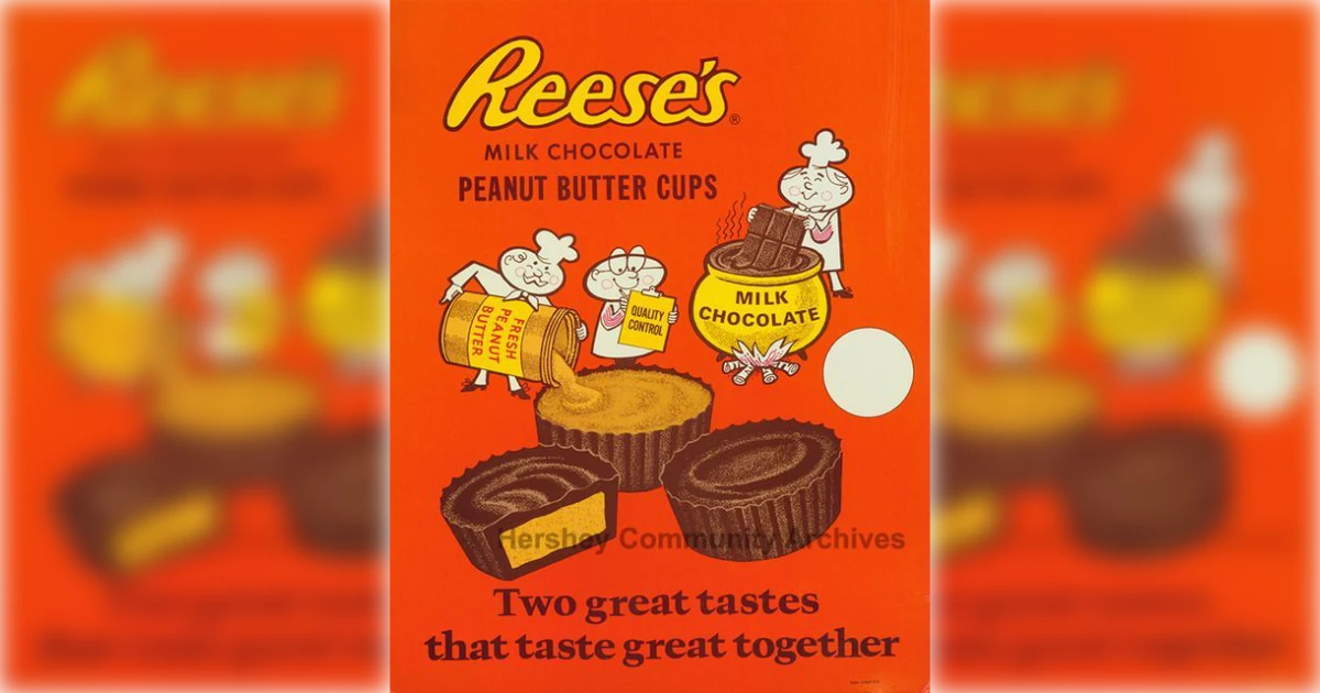 Reese 27s Vintage Ad 20 Two Great Tastes