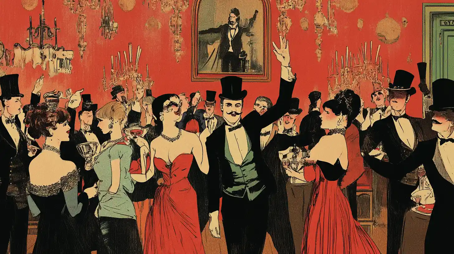 Party In Victorian Society London