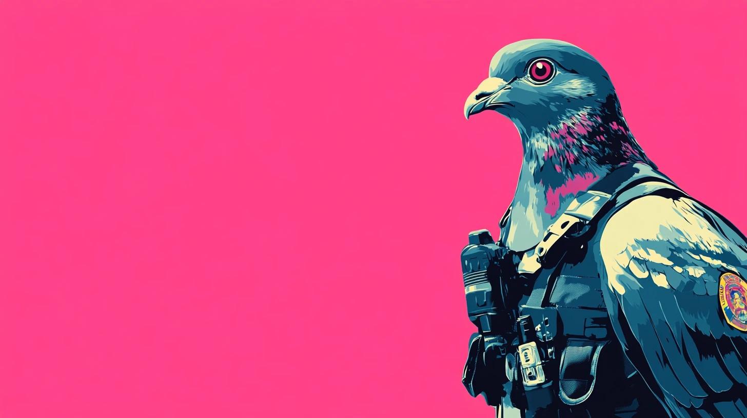 © History Oasis Carrier Pigeon Indian Police Department