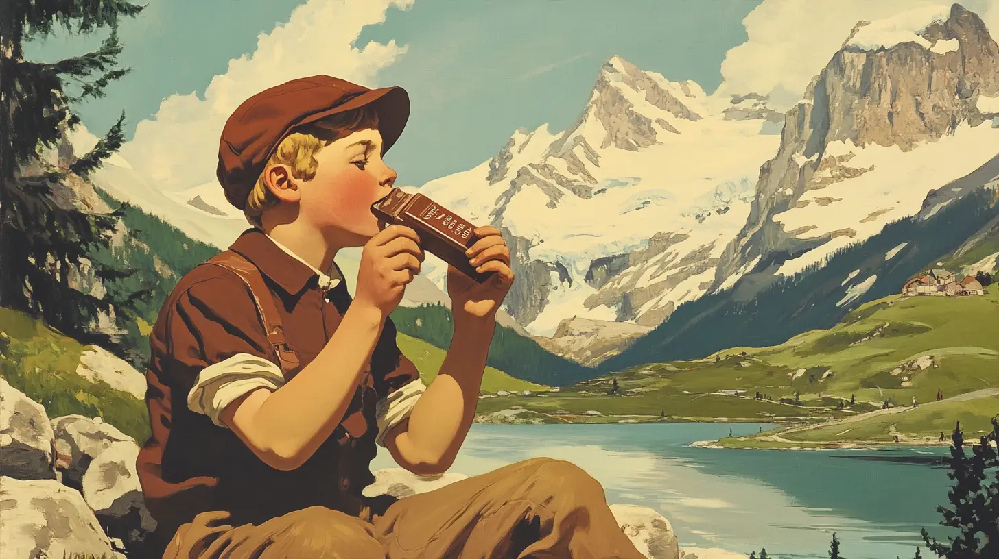 © History Oasis Theodor Tobler As A Boy
