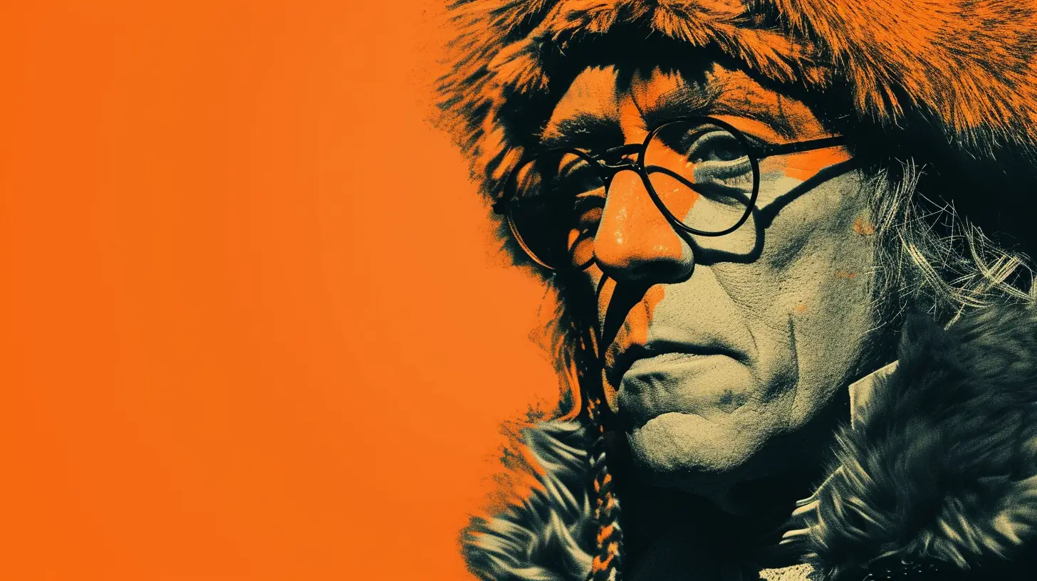 © History Oasis Benjamin Franklin Wearing A Fur Cap 5C
