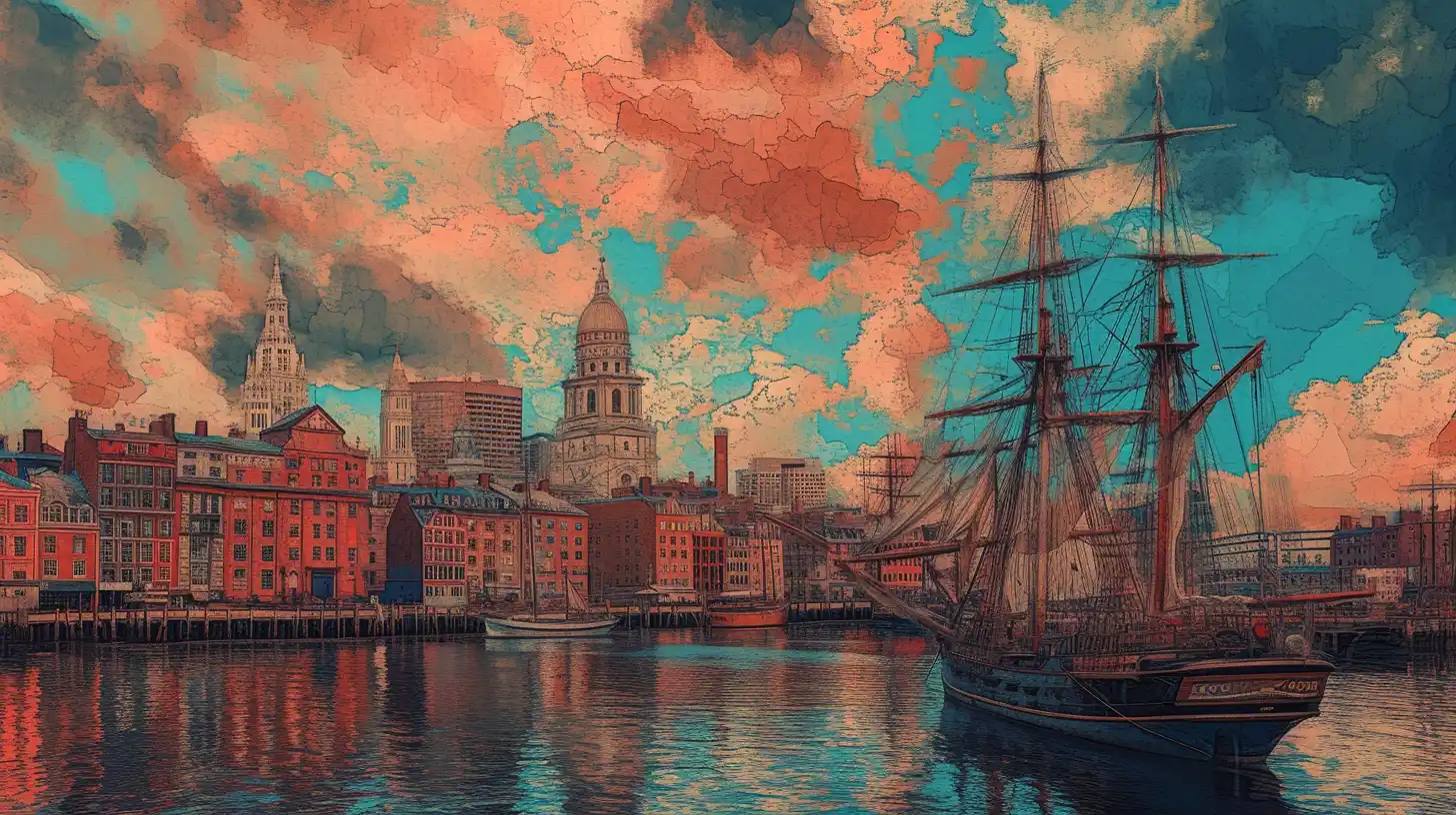 © History Oasis Boston In The 1700s