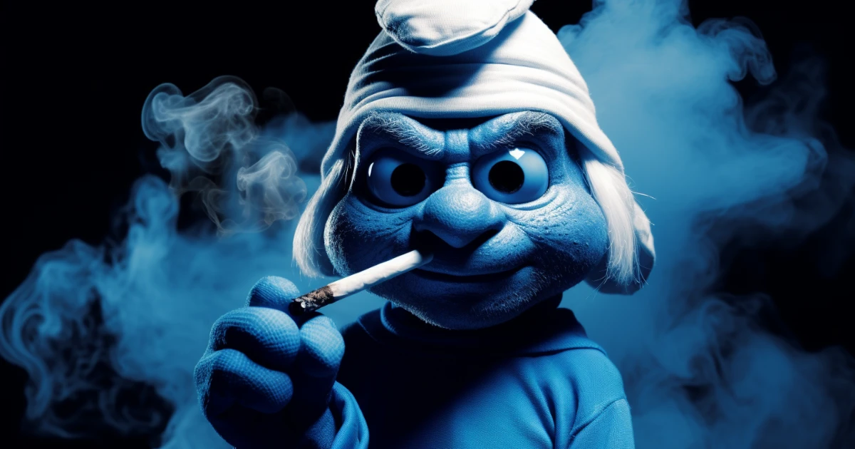 Smurf 20 Smoking