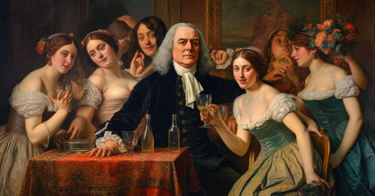Benjamin Franklin 20 Womanizer