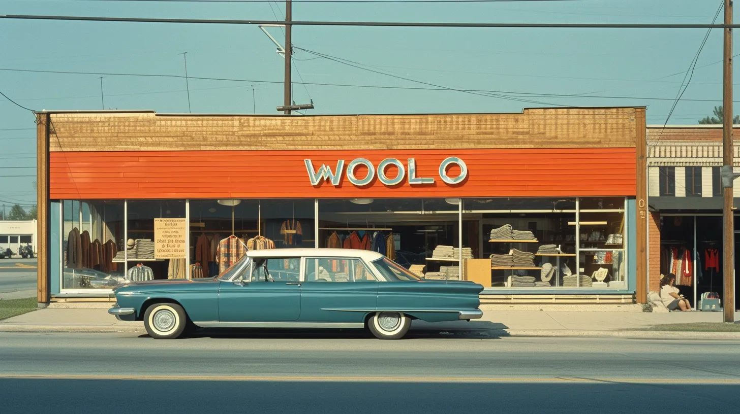 A Store In Canada That Says WOOLCO
