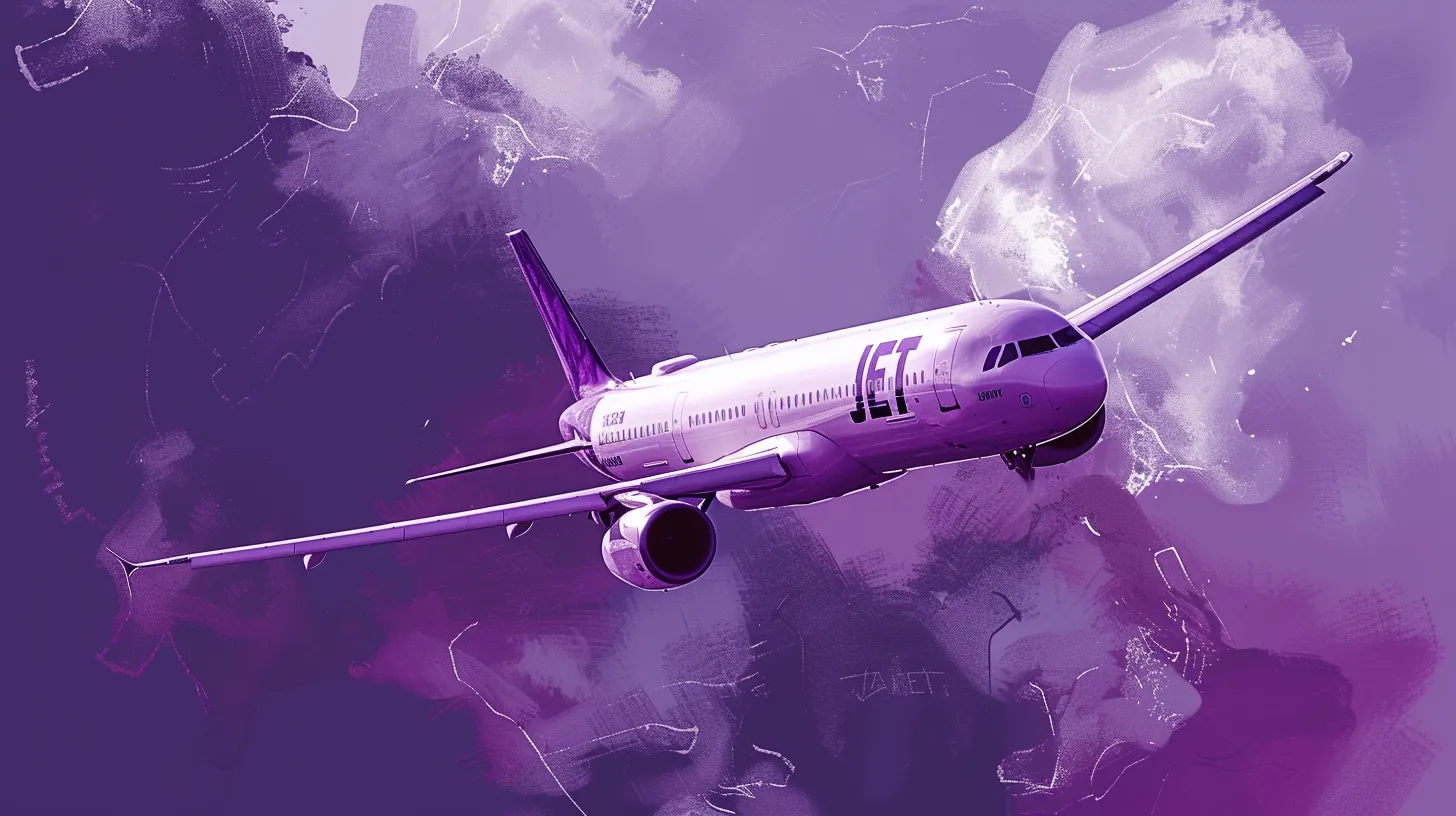 An Online E Commerce Website That Says JET