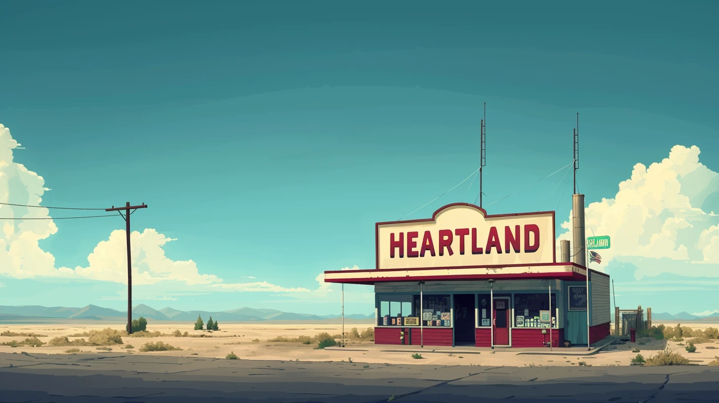 A Drug Store That Says HEARTLAND